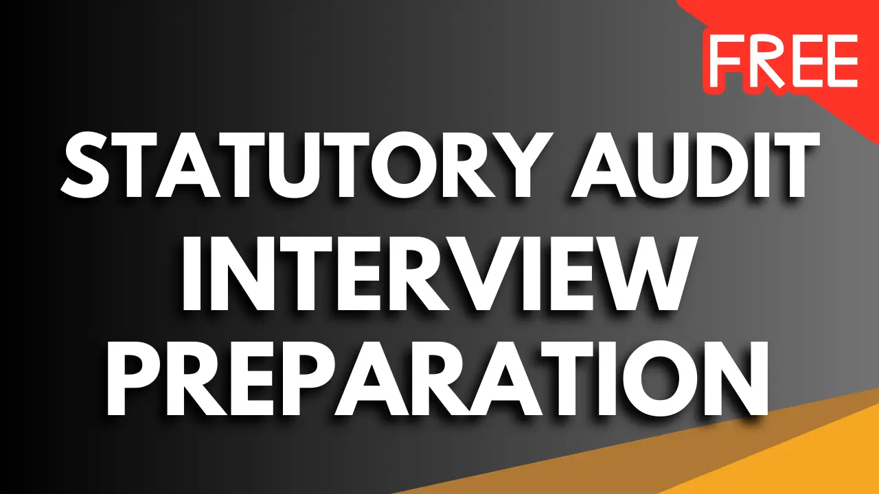 Free Stat Audit Interview Preparation Course